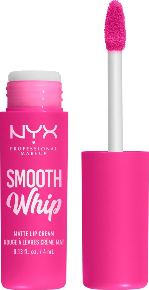 NYX Professional Makeup Lippenstift Smooth Whip Matte 20 Pompom, 4 ml