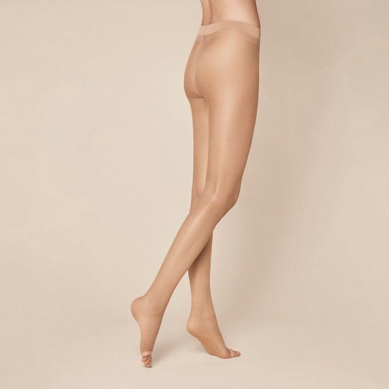 Kunert Fresh Up 10 Panty TOELESS - Cashmere - Size 38-40