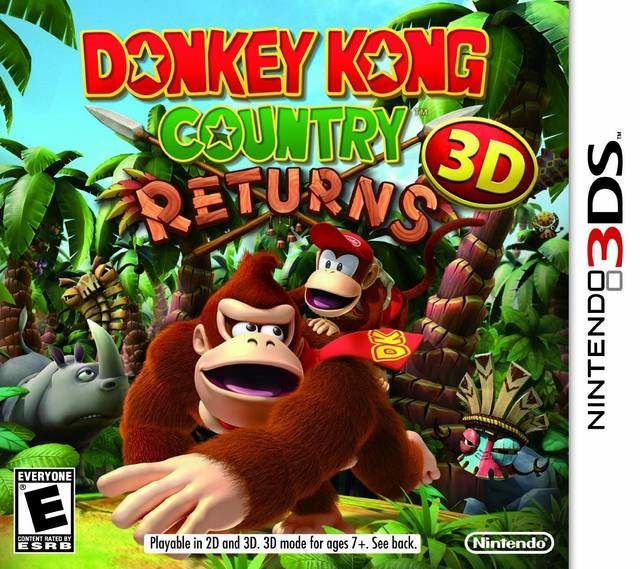Nintendo Donkey Kong Country Returns 3D Standard English Nintendo 3DS