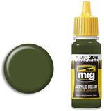 AMMO by Mig Jimenez Hobbyverf Acrylverf - MIG 0206 FS 34079 (BS 641) - Acryl Verf flesje - 17 ml