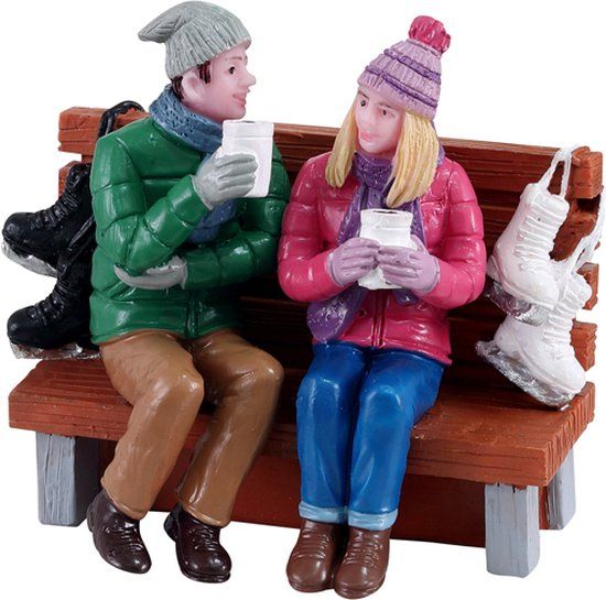 Lemax Hot Cocoa Drinkers Kersthuisjes & Kerstdorpen