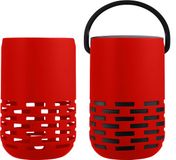 kwmobile siliconen hoesje voor Bose Portable Home Speaker - rood