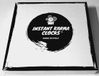 Instant Karma Clocks Vinyl Wandklok Gitaar Muziek Toetsenbord Drummer Batterij, Vintage Handgemaakte Geen Ticking, Rock Band Gift