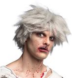 Boland - Pruik Zombie - Laagjes - Halflang - Mannen - Grijs