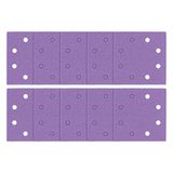 Trend Zirkonium 1/4 Schuurvellen (114 x 110 mm) Korrel 60, Set van 10