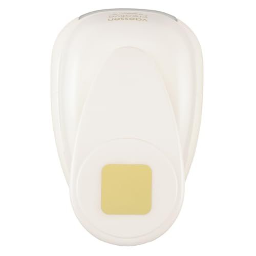Vaessen Creative Figuurpons Vierkant Afgeronde Hoeken - 3,4 x 3,4 cm