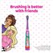Colgate Barbie Kids - Brosse à dents électrique Rose