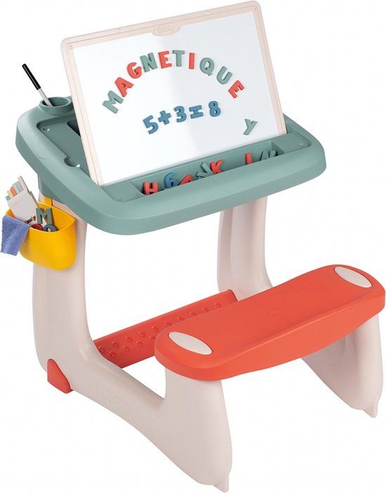 Smoby ergonomisch kinderbureau met accessoires