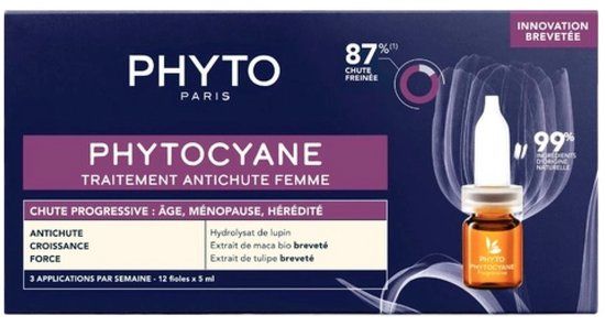 Phyto Phytocyane - Haaruitval - Vrouwen - 12x5 ml