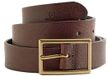 Levis Accessories Rectangle Buckle Riem Bruin 75 cm Vrouw