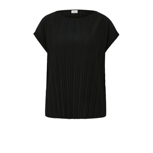 s.Oliver BLACK LABEL Top Zwart