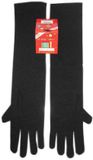 PartyXplosion Handschoenen stretch zwart Maat L