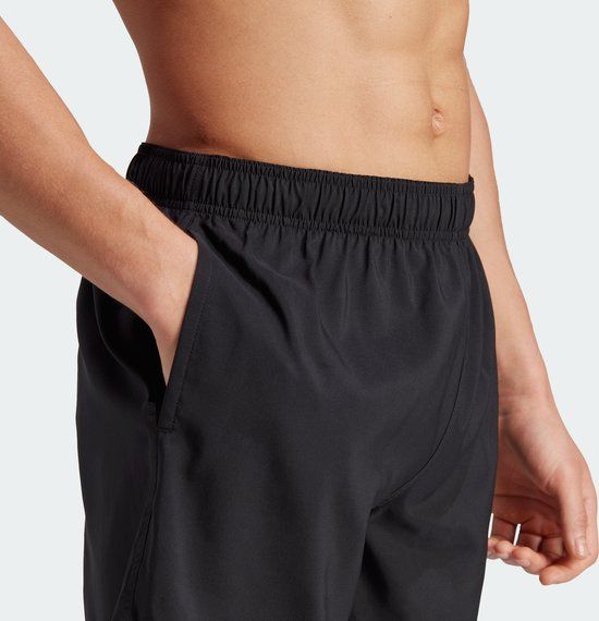 adidas Sportswear Solid CLX Zwemshort Heren Zwart - XL