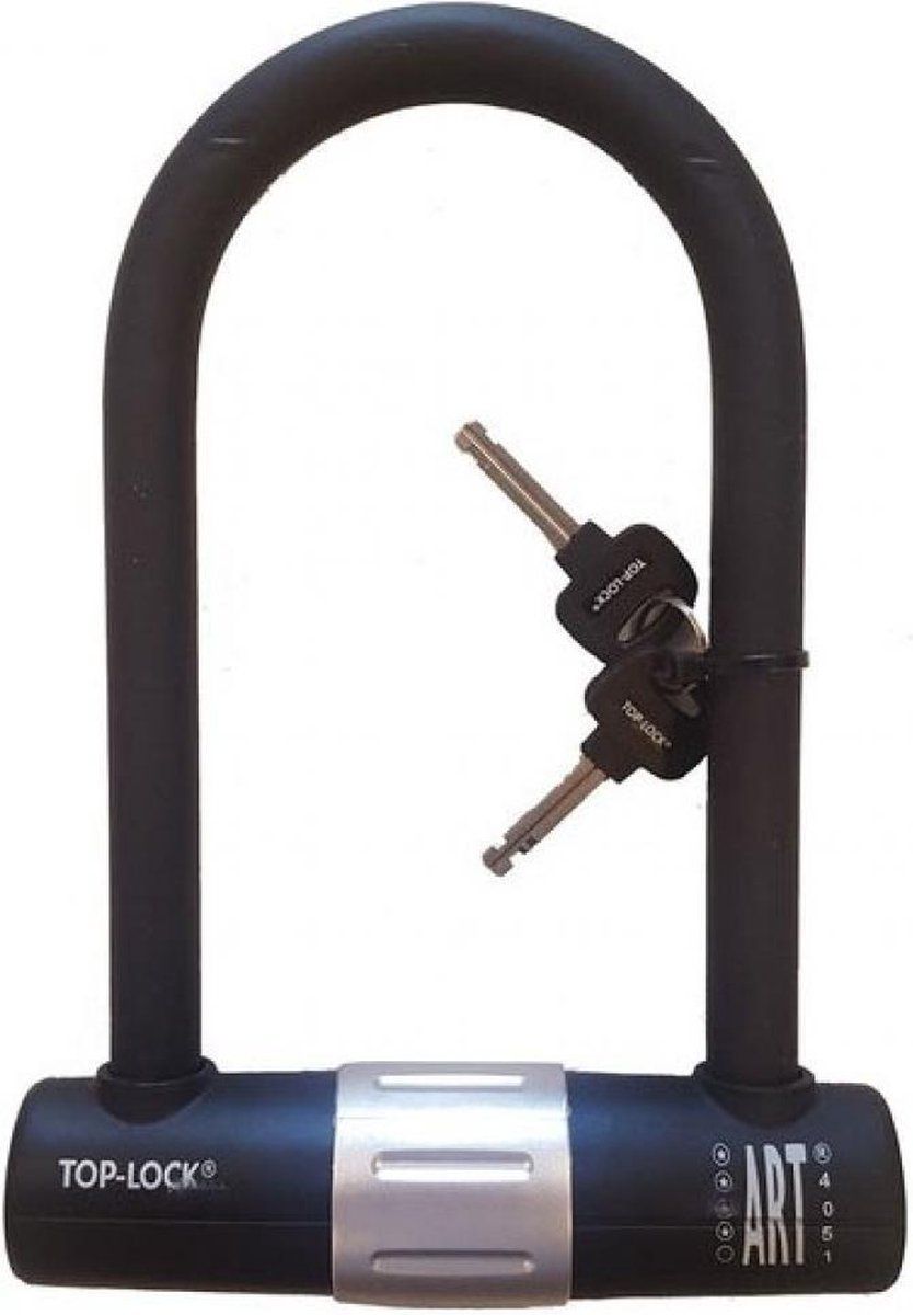 Top-Lock Beugelslot Top Lock 180x245mm - ART4 - Zwart