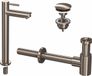 Robinet de fontaine surélevé 2A Nickel brossé 9902415