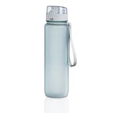Xavax To Go Waterfles 1 l (druksluiting, drukknop, voor koude dranken, siliconen pakking) pastelblauw