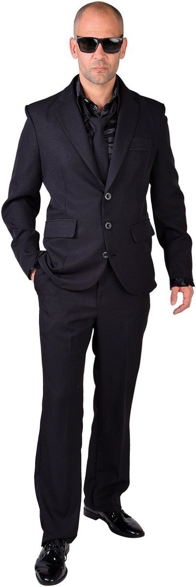 Cool Men In Black Man Small Carnaval kostuum Verkleedkleding