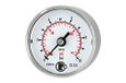 RIEGLER 102429-4142 Standard Mano, CrNi-staal, G 1/4, midden achter, 0-1,6 bar, Ø 40, 1 stuk