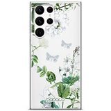 ERT GROUP mobiel telefoonhoesje voor Samsung S22 ULTRA Babaco patroon Flowers 030