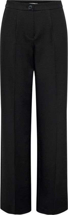 ONLY ONLKIRA-MELLIE HW WIDE PANT PNT NOOS - Zwarte dames broek - Maat S/32 - 2024 Lente/Zomer collectie
