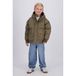 Vingino winterparka met print - olijfgroen
