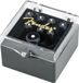 Fender Acoustic Bridge Pin Set Black with White Dots