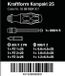 Wera Kraftform Kompakt 25 05051024001 Jeu d'outils 7 pièces