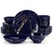 LOVECASA Porselein, 24-delig. Service de table, service pour 6 personnes, incluant assiettes plates, assiettes creuses, assiettes à dessert et bols