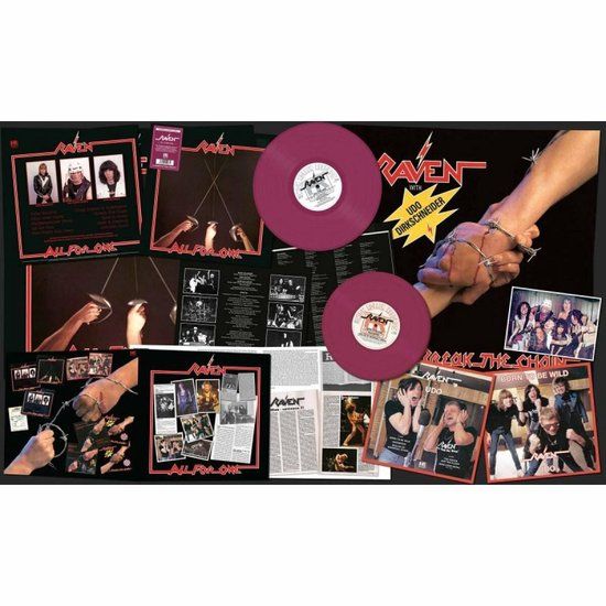 All Raven All For One Coloured Vinyl LP