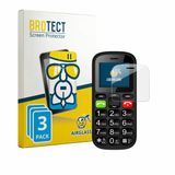 BROTECT Screenprotector 3 Stuks voor artfone CS181 Beschermglas Transparant