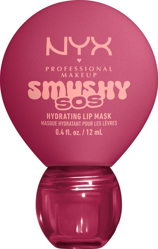 NYX Professional Makeup Smushy SOS 06 Rose Recharge - Hydraterend Lipmasker met hyaluronzuur - 12 uur Hydratatie - Glanzende Finish