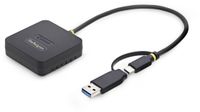 StarTech USB-C/USB-A naar M.2 NVMe Dock Adapter, 10Gbps, Externe M.2 NVMe SSD Lezer, B+M/M-Key, Vereist Geen Gereedschap