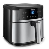 Princess 182463 Friteuse à air chaud 6L 1500W Noir/Inox