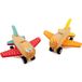 PLANÈTE BOIS - Vliegtuig - FSC - 030144A - 1 stuk - Willekeurige kleur - Hout - Kinderspel - Recreatie - Om te verzamelen - 9 cm x 5 cm - Vanaf 18 maanden