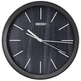 Seiko Wandklok, zwart