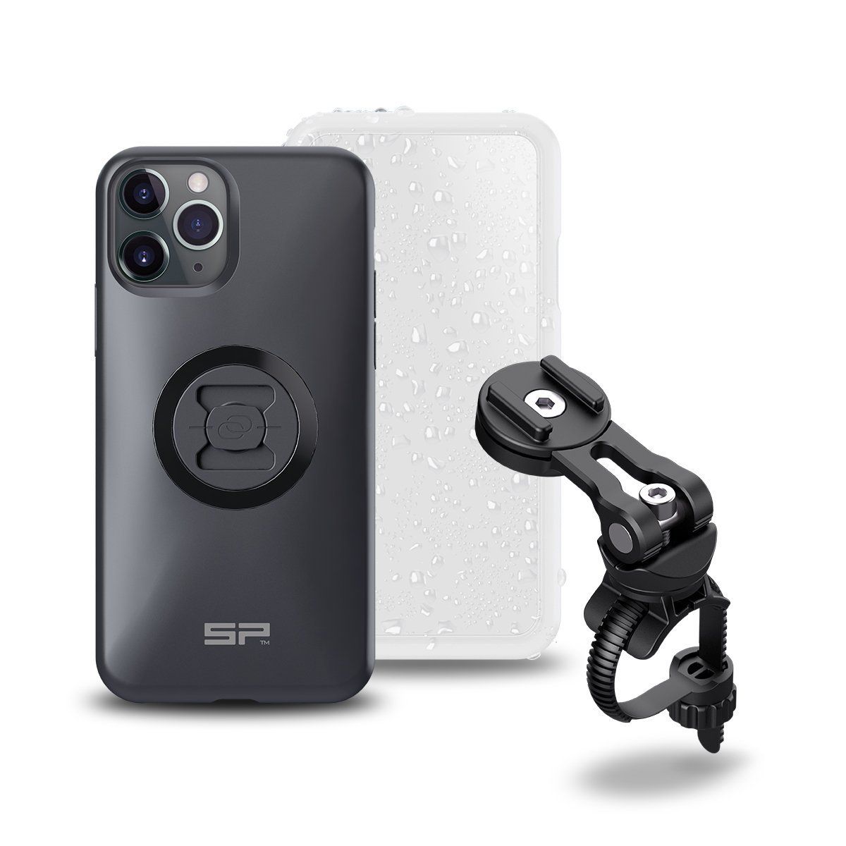 SP Connect Bike Bundle II - iPhone 11 Pro - Zwart