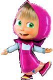 Masha and the Bear Masha en de Beer Glimlach folieballon 104 cm