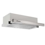 Candy Afzuigkap | Model CBT6130/3X | Semi-inbouw (uittrekbaar) | Zilver | 329 m³/uur
