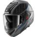 Shark Oxo Rydger mat antraciet blauw zwart systeemhelm motorhelm - Maat S