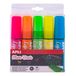 APLI 13965 — Vloeibare krijtstift Parallelle punt 10 x 15 mm Diverse kleuren 5 U.