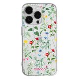 ERT GROUP mobiel telefoonhoesje voor Apple Iphone 14 PRO origineel en officieel erkend Babaco patroon Flowers 042 optimaal aangepast aan de vorm van de mobiele telefoon, gedeeltelijk bedrukt