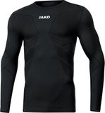 Jako Comfort 2.0 Longsleeve Heren - Zwart | Maat: L