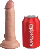 Pipedream King Cock Dual Density Dildo 15 cm Lichte Huidskleur