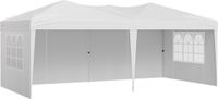 VEVOR Pavilion Opvouwbare paviljoen 5,9 x 2,96 x 2,65 m Marquee tuintent met zijwanden