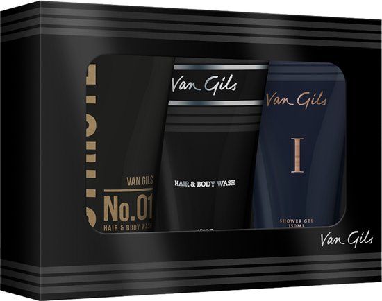 Van Gils Geschenkset Men - 3x Showergel 150ml