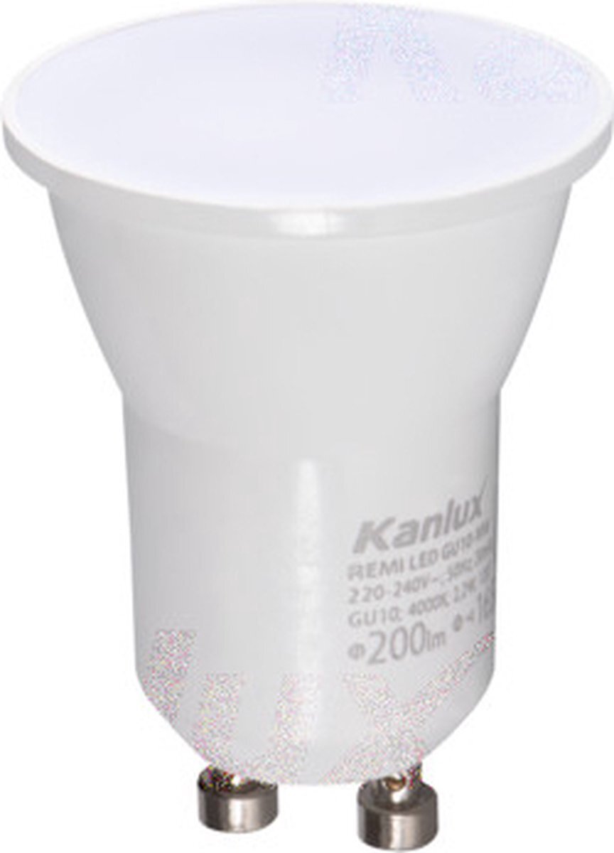 Kanlux Remi GU10 spot 2.2W Warmwit 35mm