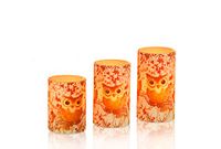 TV Unser Original candlemaxx 04950 LED Kaarsen (Set van 3) met Uil Design