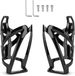 Unyqoos® Porte-bouteilles universel et pour diverses bicyclettes en noir, set de 2
