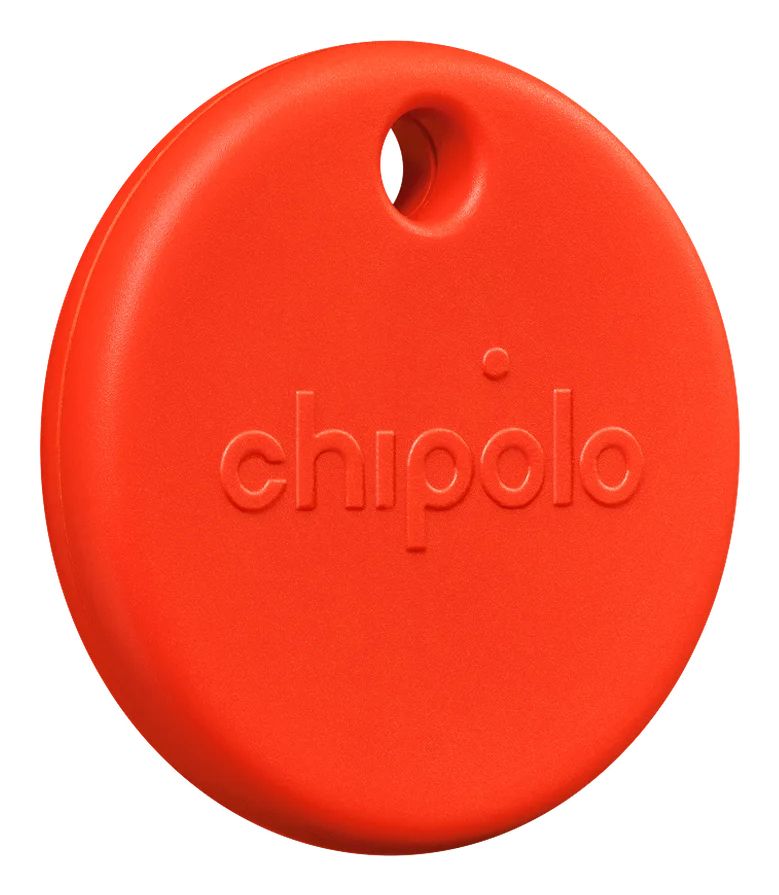 Chipolo Pop - Bluetooth Tracker & KeyFinder - Apple Find My & Android - Red - 1 Pack