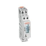 Eenfasige Contact Energia Eenfasige energiemeter, directe ingang 40A/230VAC 1 impulsuitgang, 1,75 x 8,5 x 6,7 cm, wit (referentie: DMED100T1)